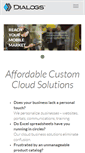 Mobile Screenshot of dialogs.com