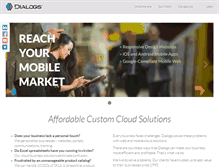 Tablet Screenshot of dialogs.com